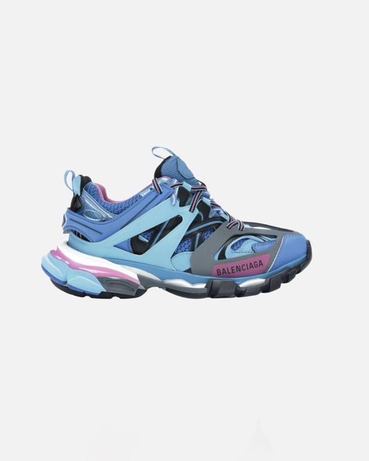 chaussures de luxe track - bleu
